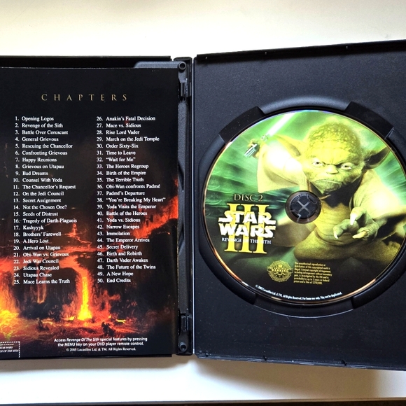 Star Wars Episode II Attack of the Clones and Star Wars Episode III - Picture 4 of 7